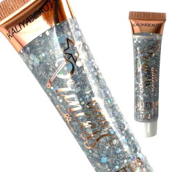Brokat do zdobienia twarzy ciała włosów glitter GEL