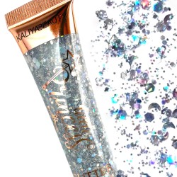 Brokat do zdobienia twarzy ciała włosów glitter GEL