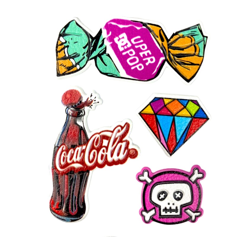 Naklejki wlepki Cola Słodycze