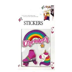 Naklejki wlepki Tęcza Wrotki