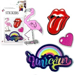 Naklejki wlepki Flaming Usta