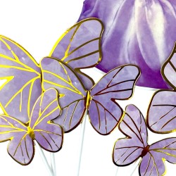 Topper motyle księżniczka