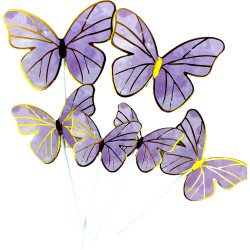 Topper motyle księżniczka