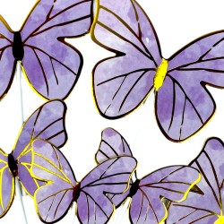 Topper motyle księżniczka