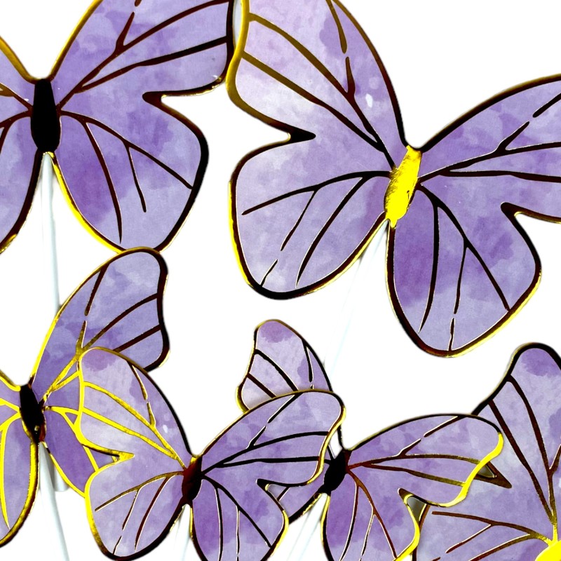 Topper motyle księżniczka