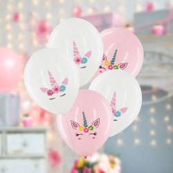 Balony lateksowe Jenorożec 5 szt