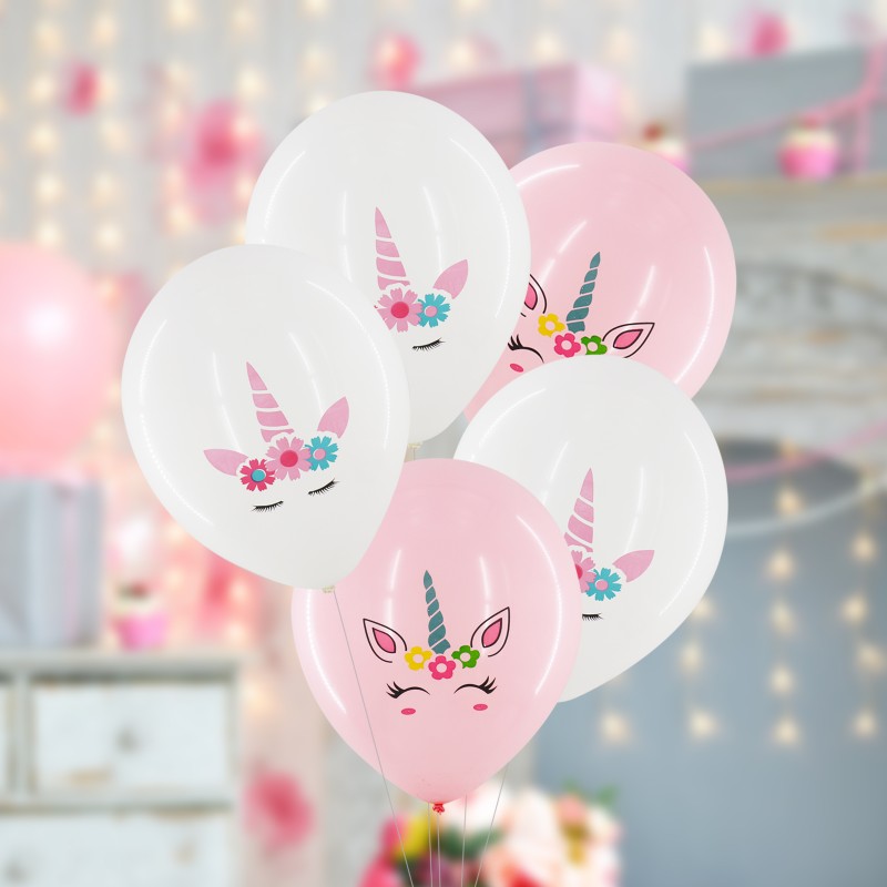 Balony lateksowe Jenorożec 5 szt