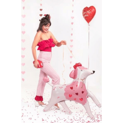 Balon foliowy Pies Piesek Pudel 72x84 cm