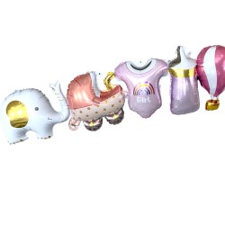 Girlanda Balon Banner baby shower 97x28.5 cm
