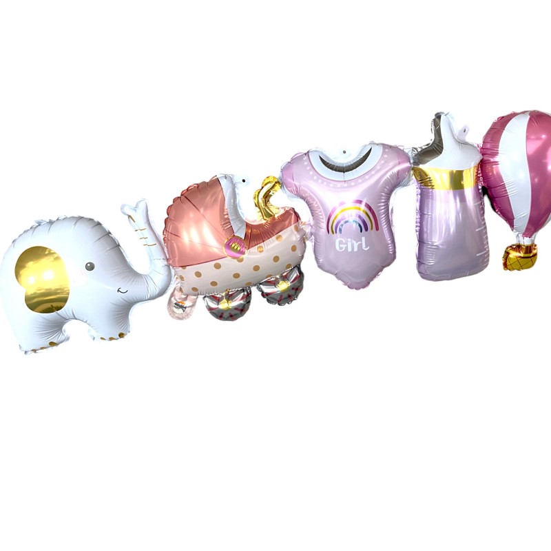 Girlanda Balon Banner baby shower 97x28.5 cm