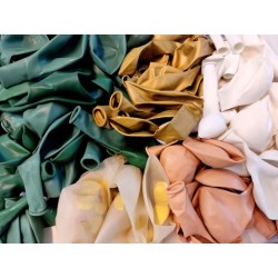 Girlanda Balonowa Oliwkowa Boho