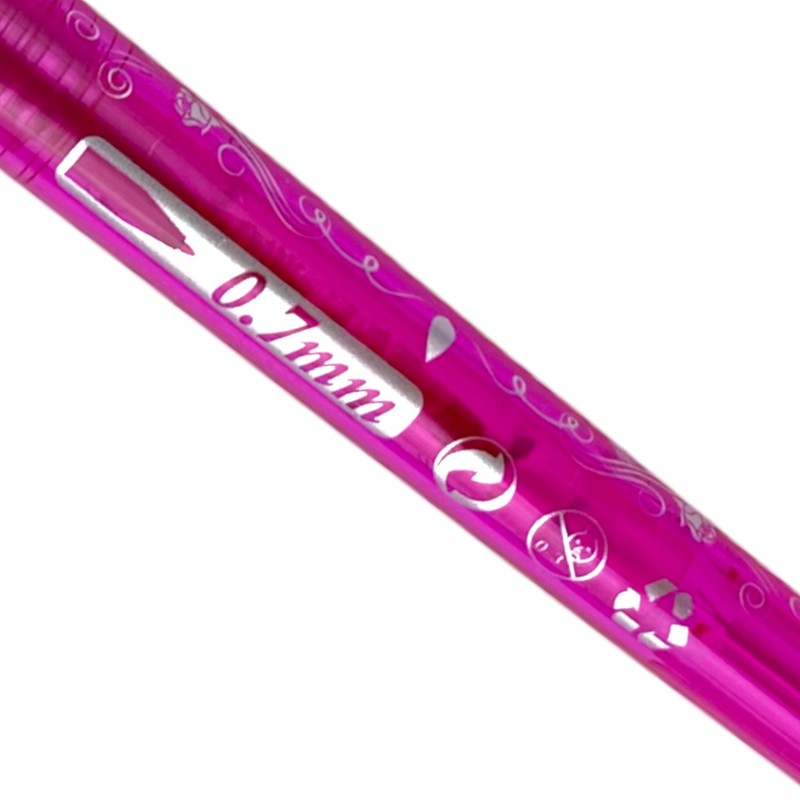długopis zmazywalny 0.7mm róż