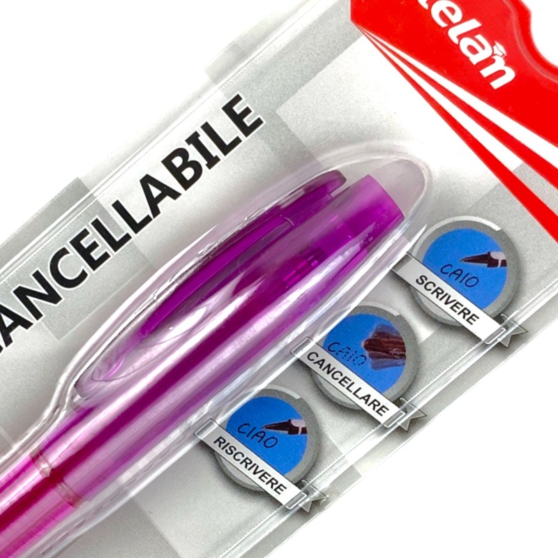 długopis zmazywalny 0.7mm róż