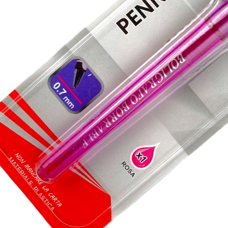 długopis zmazywalny 0.7mm róż