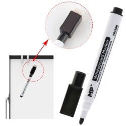 Marker MP Markery do tablicy 3 szt czarny