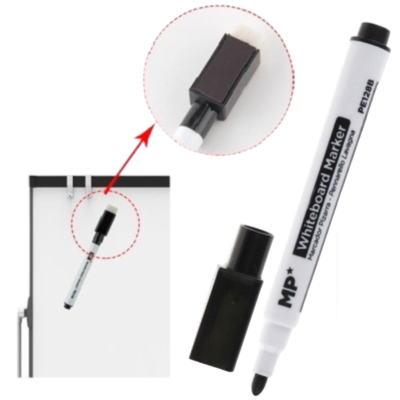 Marker MP Markery do tablicy 3 szt czarny