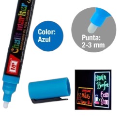 Marker kredowy niebieski MP