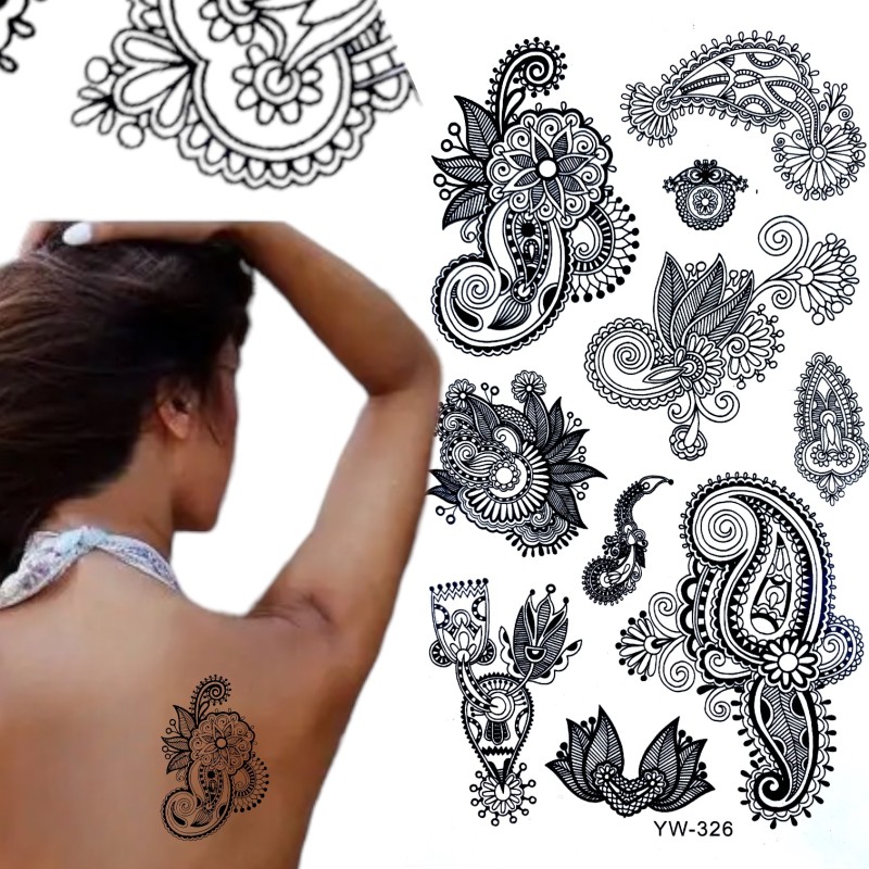 Tatuaż zmywalny henna tatuaże