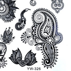 Tatuaż zmywalny henna tatuaże
