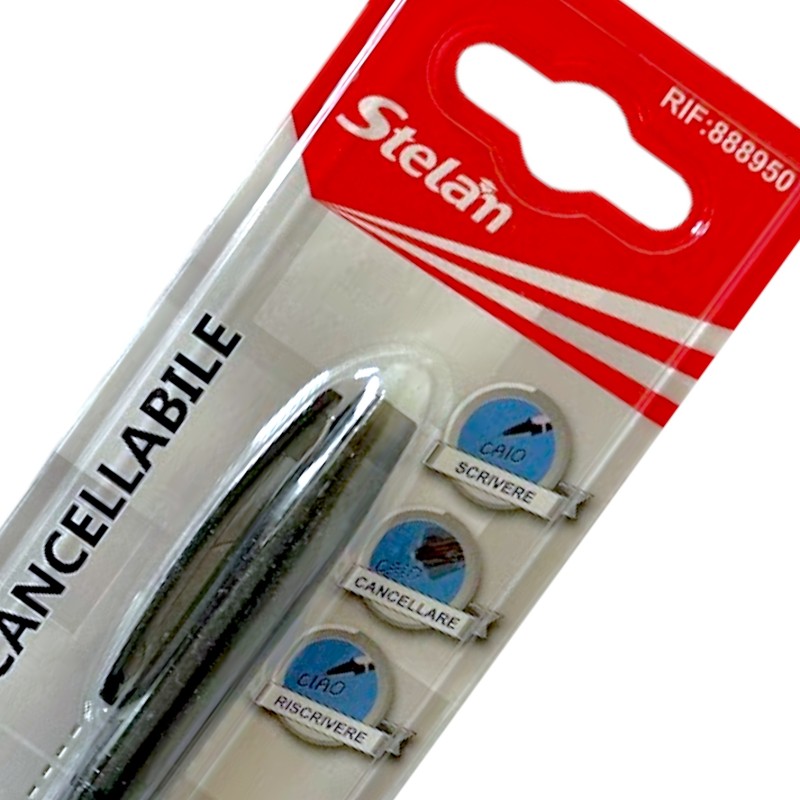 długopis zmazywalny 0.7mm czarny