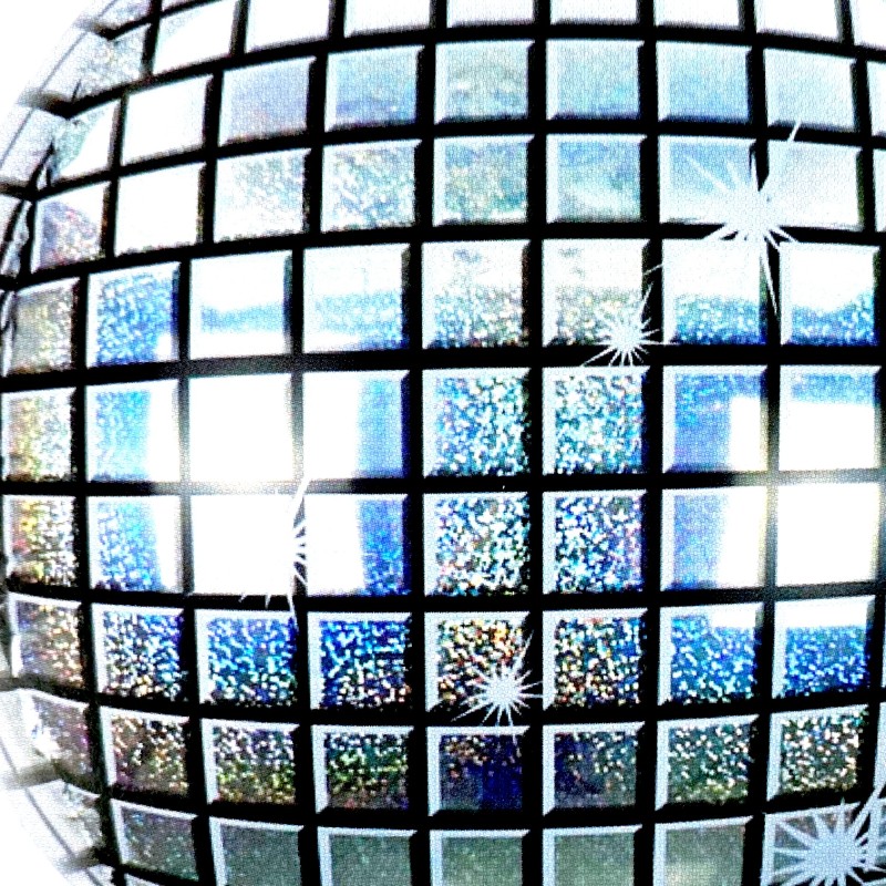 Balon foliowy 3D kula Dyskotekowa DISCO lata 90