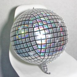 Balon foliowy 3D kula Dyskotekowa DISCO lata 90
