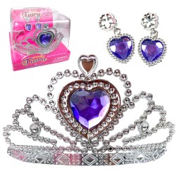 Korona fioletowa strój...