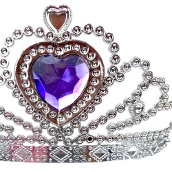 Korona fioletowa strój księżniczka Zosia