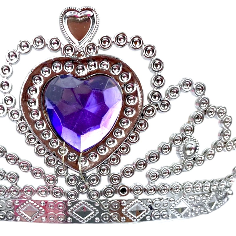 Korona fioletowa strój księżniczka Zosia