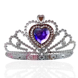 Korona fioletowa strój księżniczka Zosia