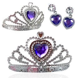 Korona fioletowa strój księżniczka Zosia