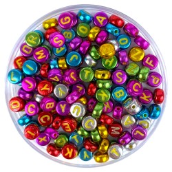 Koraliki LITERKI kolorowe do bransoletek DIY 18 g