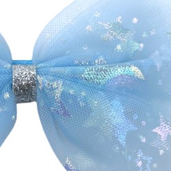 Tęczowe spinki do włosów jednorożec