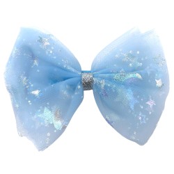 Tęczowe spinki do włosów jednorożec