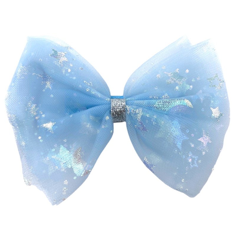 Tęczowe spinki do włosów jednorożec