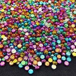 Koraliki LITERKI kolorowe do bransoletek DIY 18 g