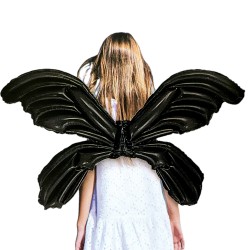Balon Skrzydła Czarne Motyl
