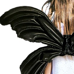 Balon Skrzydła Czarne Motyl