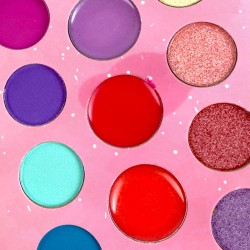 Malowidła paletka Syrenka DIY Farbki malowidła brokaty