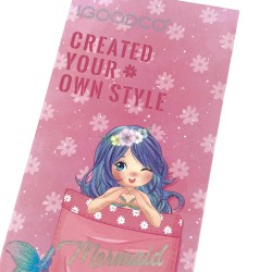 Malowidła paletka Syrenka DIY Farbki malowidła brokaty