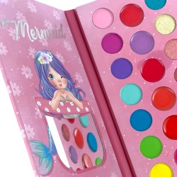 Malowidła paletka Syrenka DIY Farbki malowidła brokaty