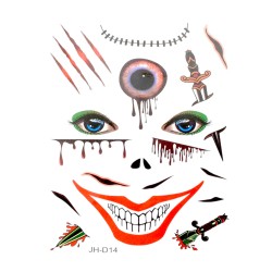 Tatuaż Makijaż Halloween TATOO Zombie