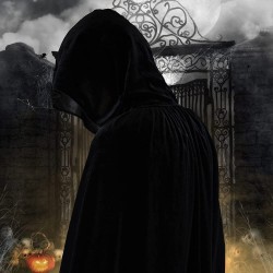 Peleryna Aksamitna dla dziecka z kapturem Mag Kapturek