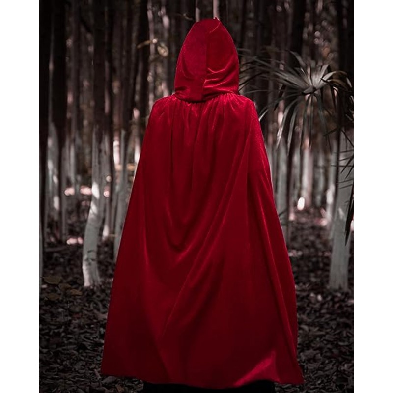 Peleryna Aksamitna dla dziecka z kapturem Mag Kapturek