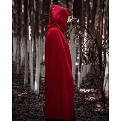 Peleryna Aksamitna dla dziecka z kapturem Mag Kapturek