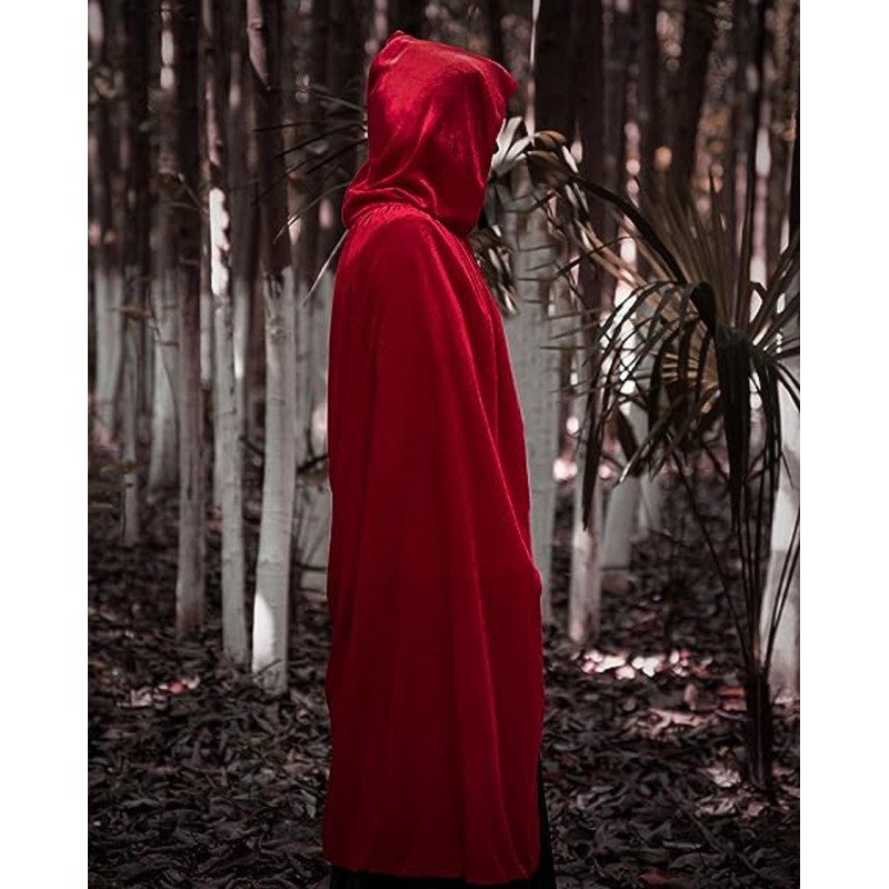 Peleryna Aksamitna dla dziecka z kapturem Mag Kapturek