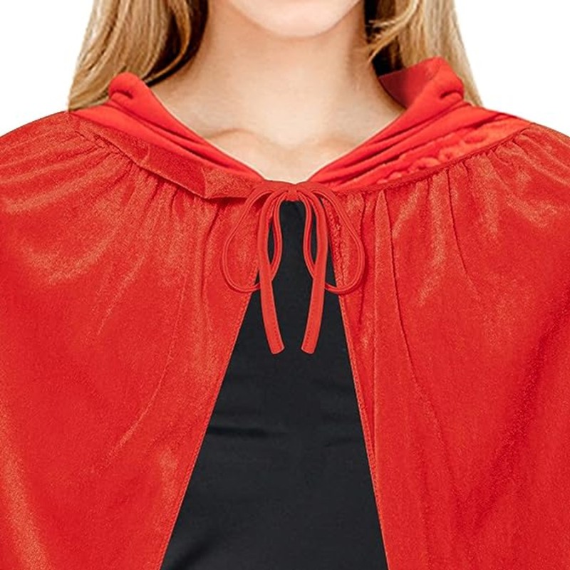 Peleryna Aksamitna dla dziecka z kapturem Mag Kapturek