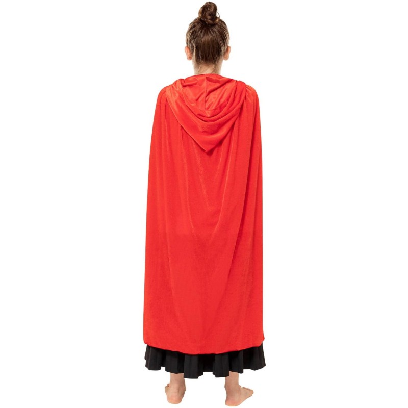 Peleryna Aksamitna dla dziecka z kapturem Mag Kapturek