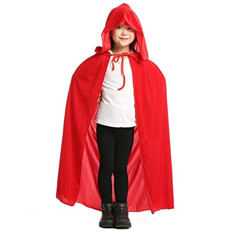 Peleryna Aksamitna dla dziecka z kapturem Mag Kapturek