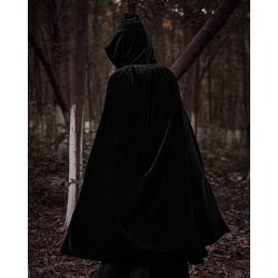 Peleryna Aksamitna dla dziecka z kapturem Mag Kapturek